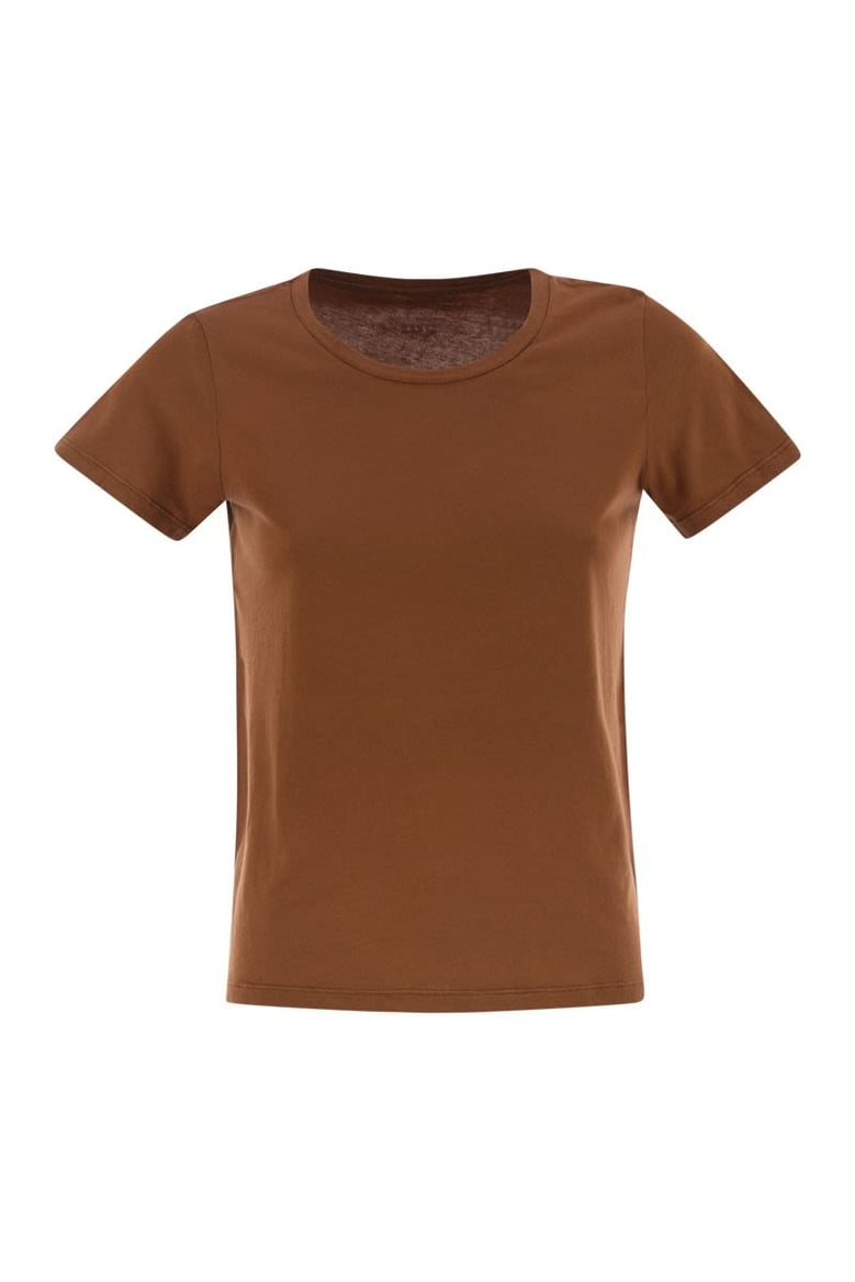 crew-neck short-sleeved cotton t-shirt by Selfnex