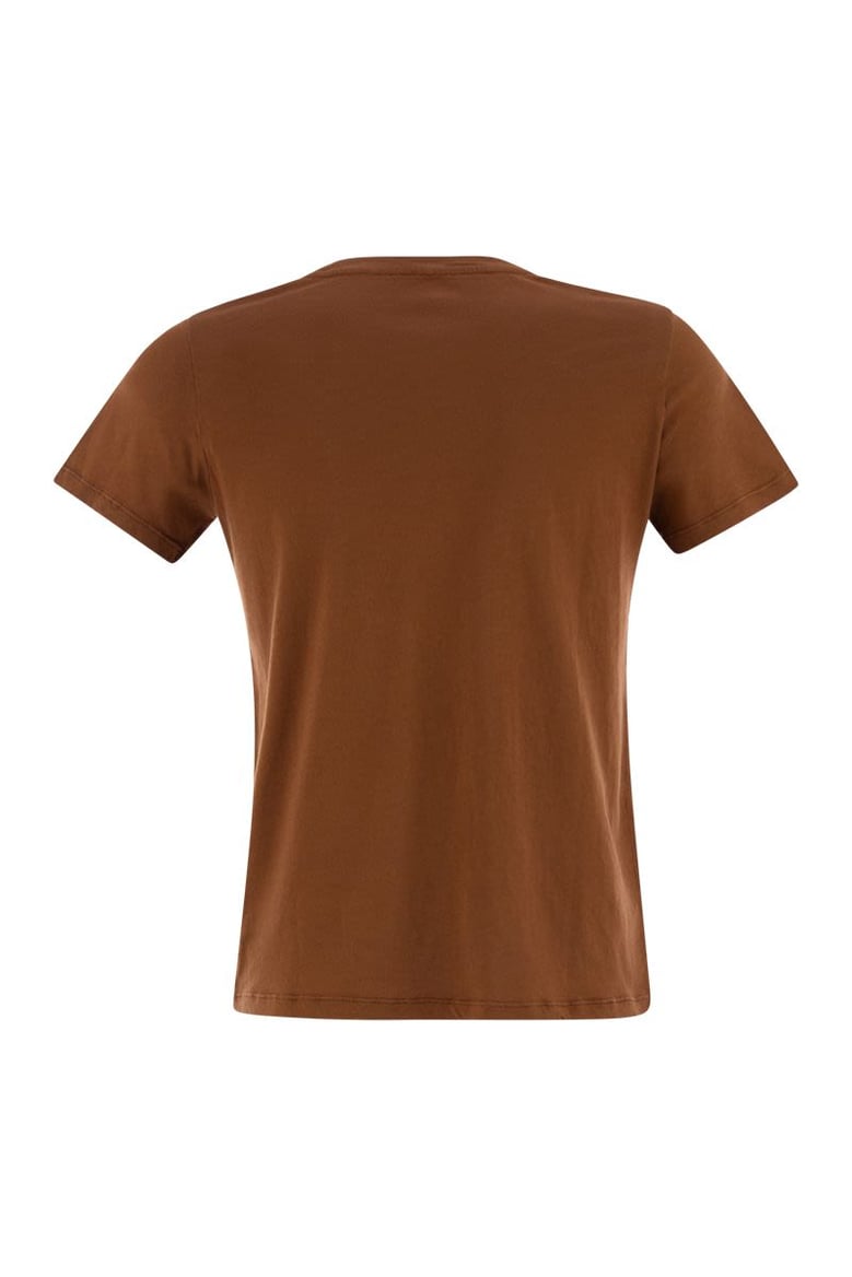 crew-neck short-sleeved cotton t-shirt by Selfnex