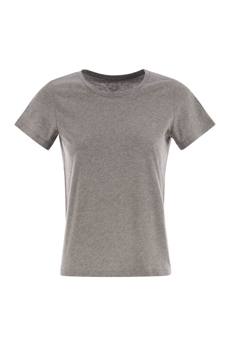 crew-neck short-sleeved cotton t-shirt by Selfnex