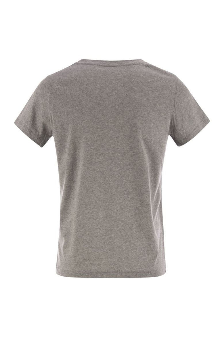 crew-neck short-sleeved cotton t-shirt by Selfnex
