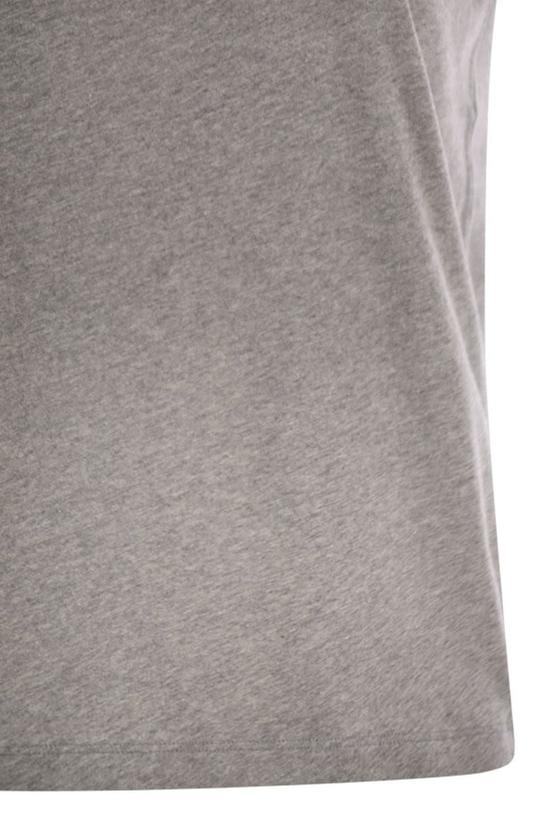 crew-neck short-sleeved cotton t-shirt by Selfnex