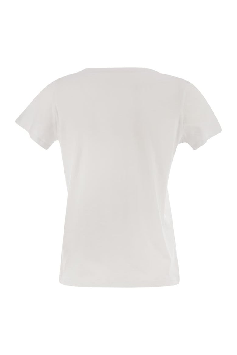 crew-neck short-sleeved cotton t-shirt by Selfnex