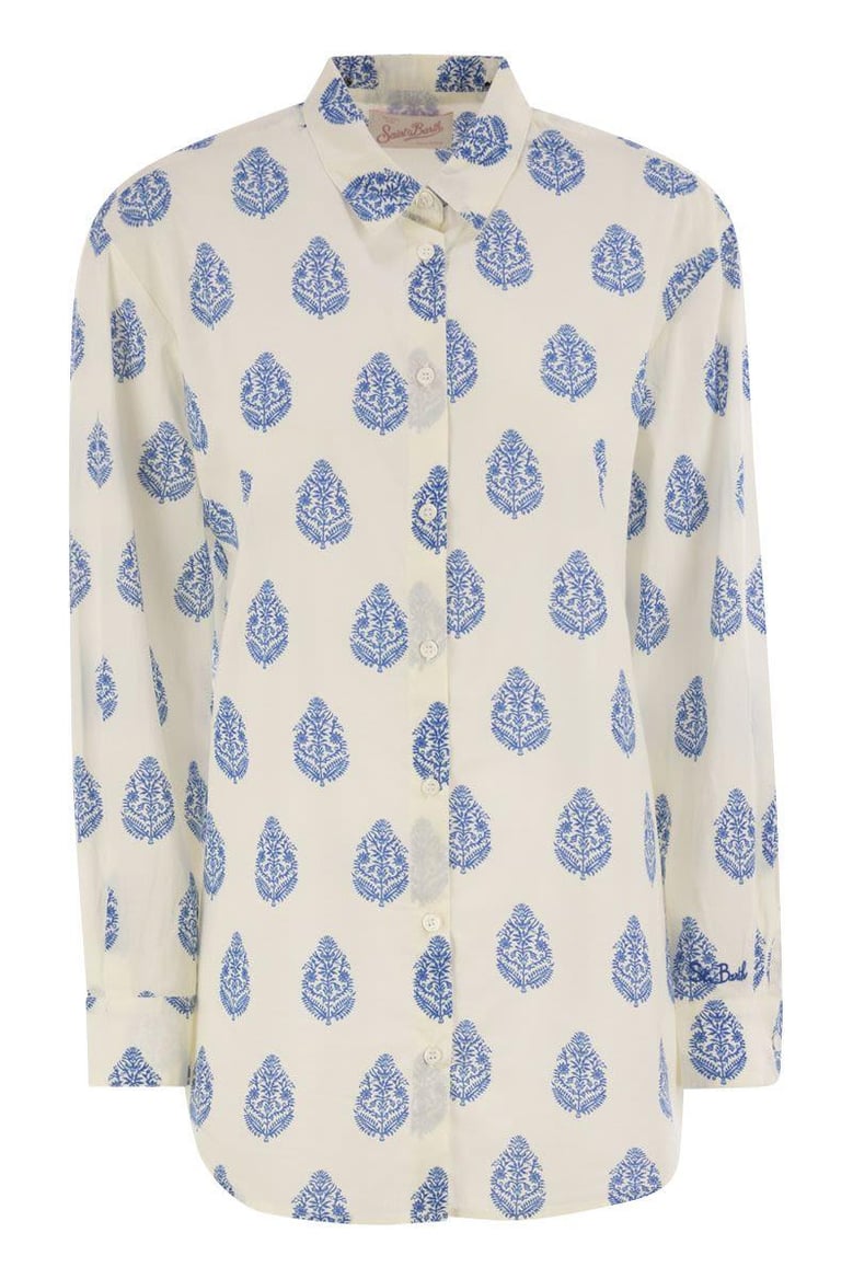 brigitte - shirt with paisley pattern by Selfnex