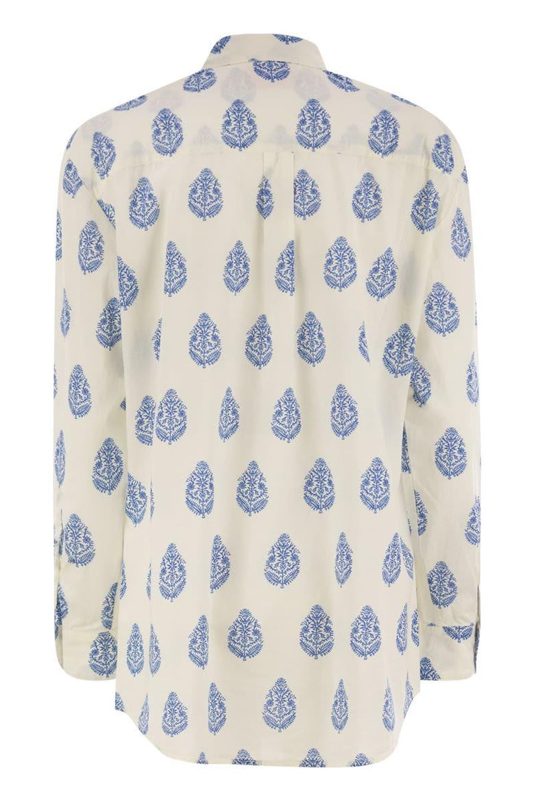 brigitte - shirt with paisley pattern by Selfnex