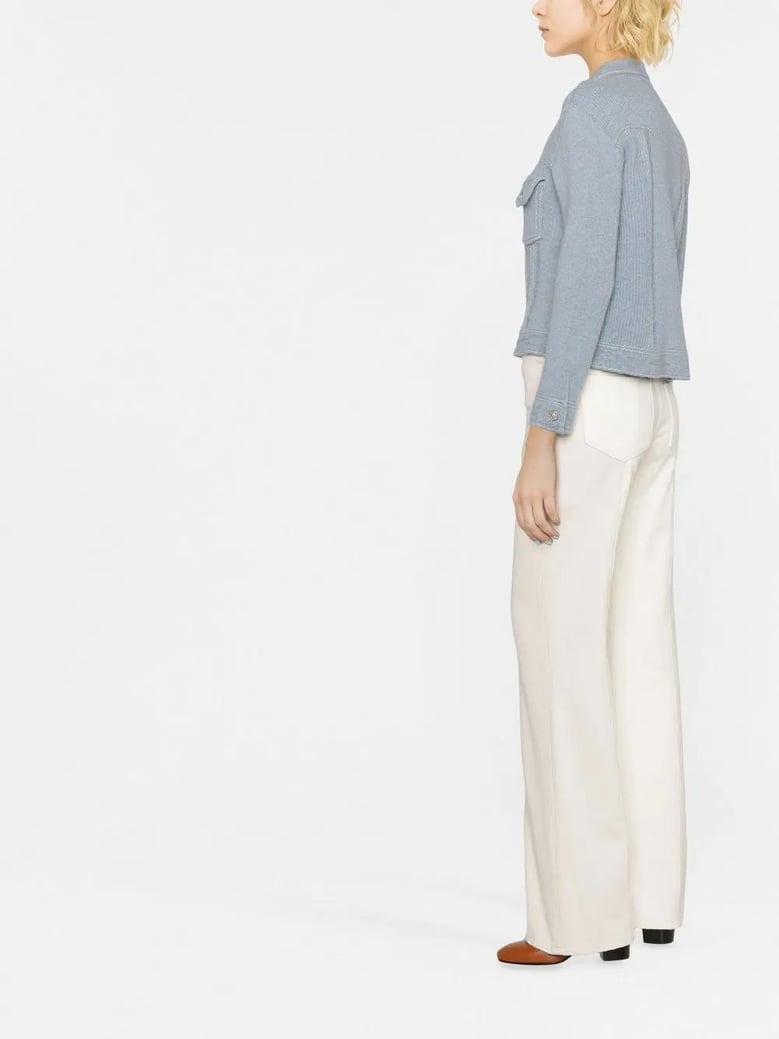 cardigan vauero bolsillos azul by Selfnex