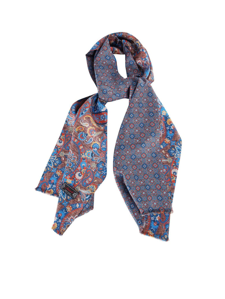 bi-fantasy silk scarf by Selfnex