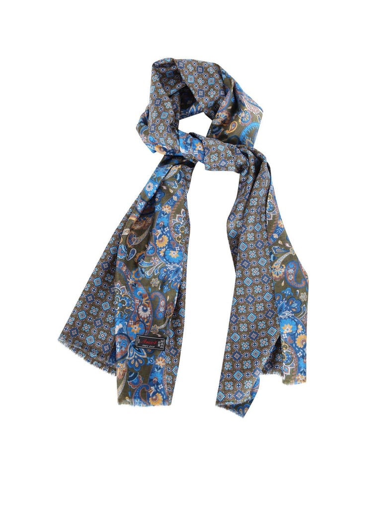 bi-fantasy silk scarf by Selfnex