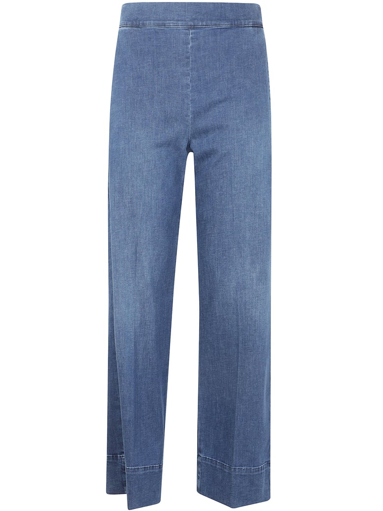 relaxed wide leg jeans by Selfnex