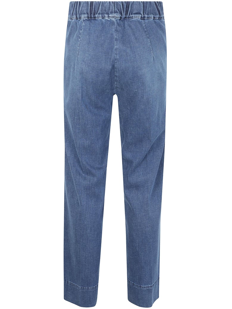 relaxed wide leg jeans by Selfnex