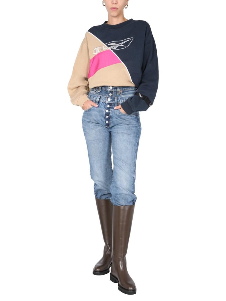 crew neck sweatshirt by Selfnex