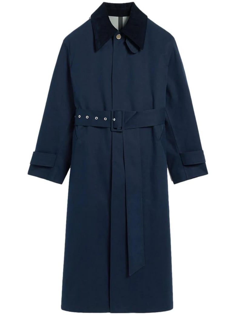 waterproof coat with belt by Selfnex