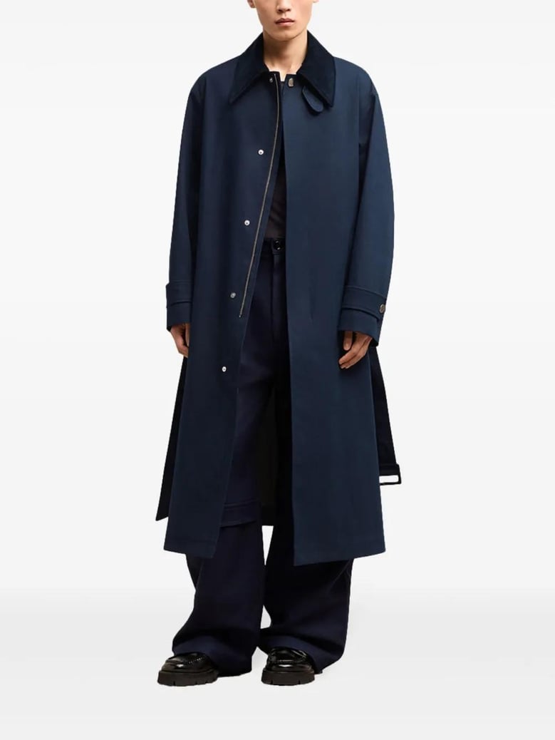 waterproof coat with belt by Selfnex