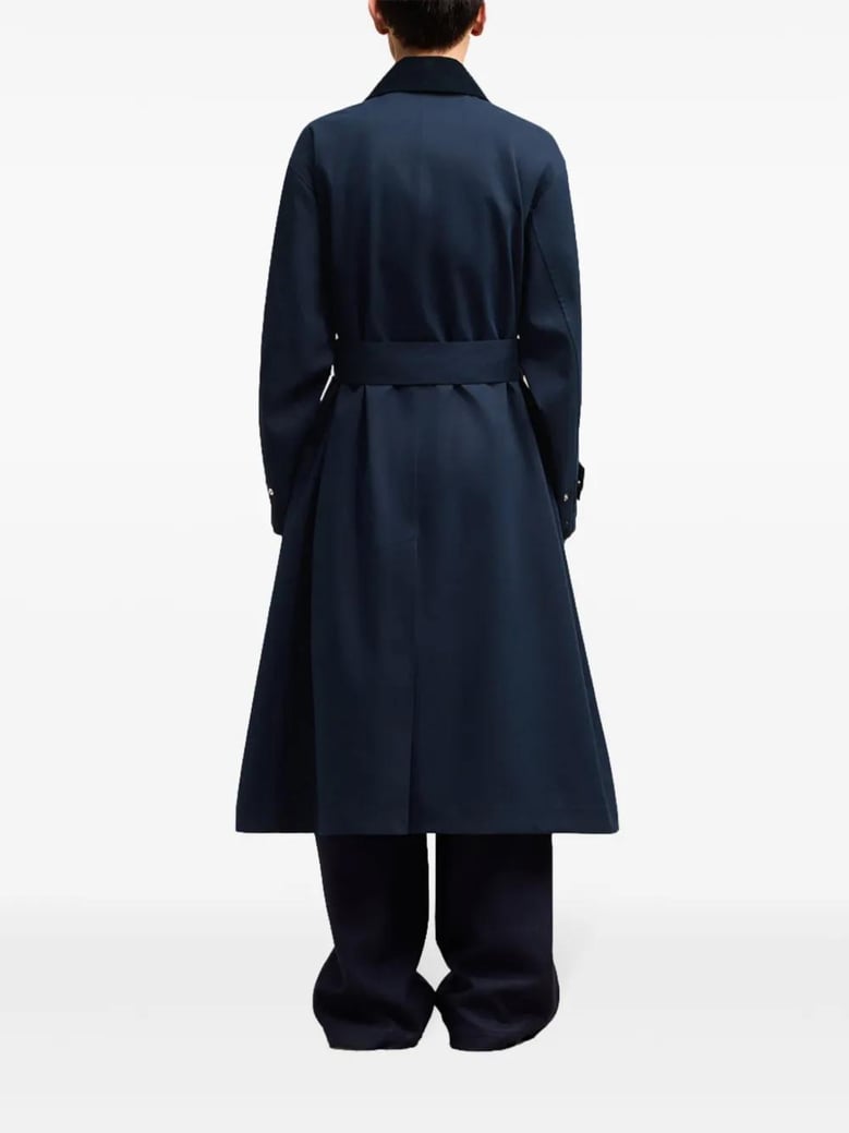 waterproof coat with belt by Selfnex