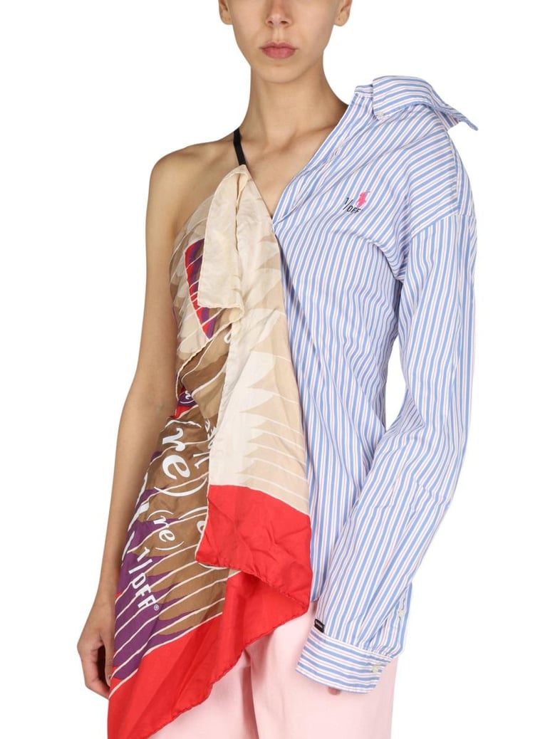 remade shirt dress by Selfnex