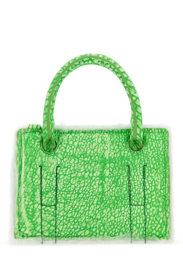 printed leather mini otto handbag by Selfnex