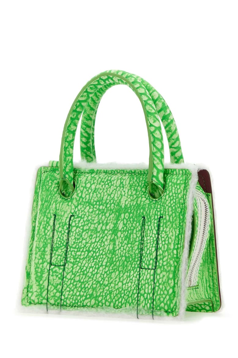 printed leather mini otto handbag by Selfnex