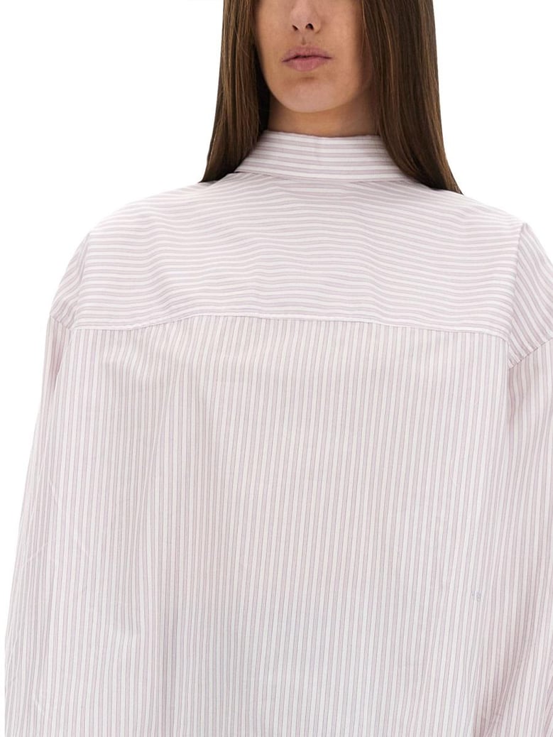 blouse with knotted collar by Selfnex