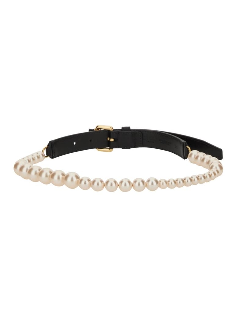 belt with pearls by Selfnex