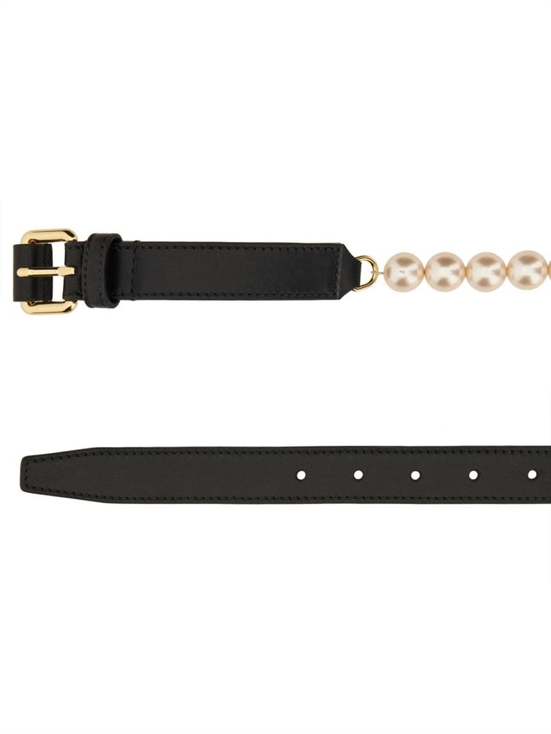 belt with pearls by Selfnex