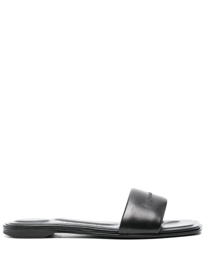 black cotton sandals by Selfnex