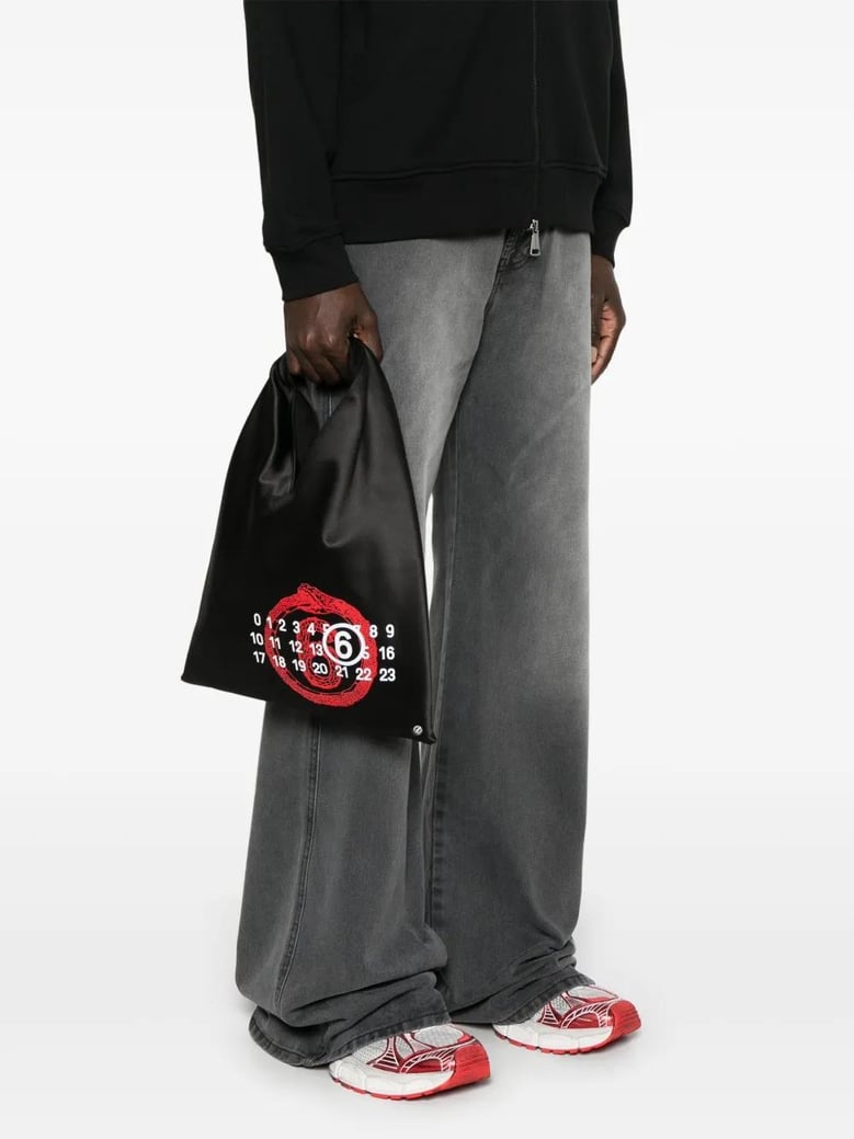 black print polyurethane bags by Selfnex