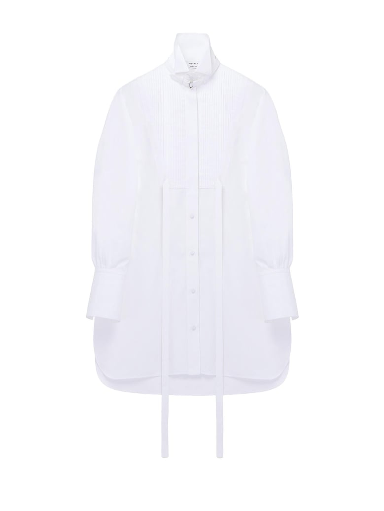 optical white cotton clothing dresses by Selfnex
