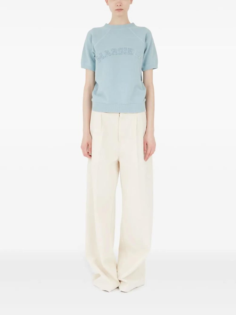 blue cotton clothing sweaters by Selfnex