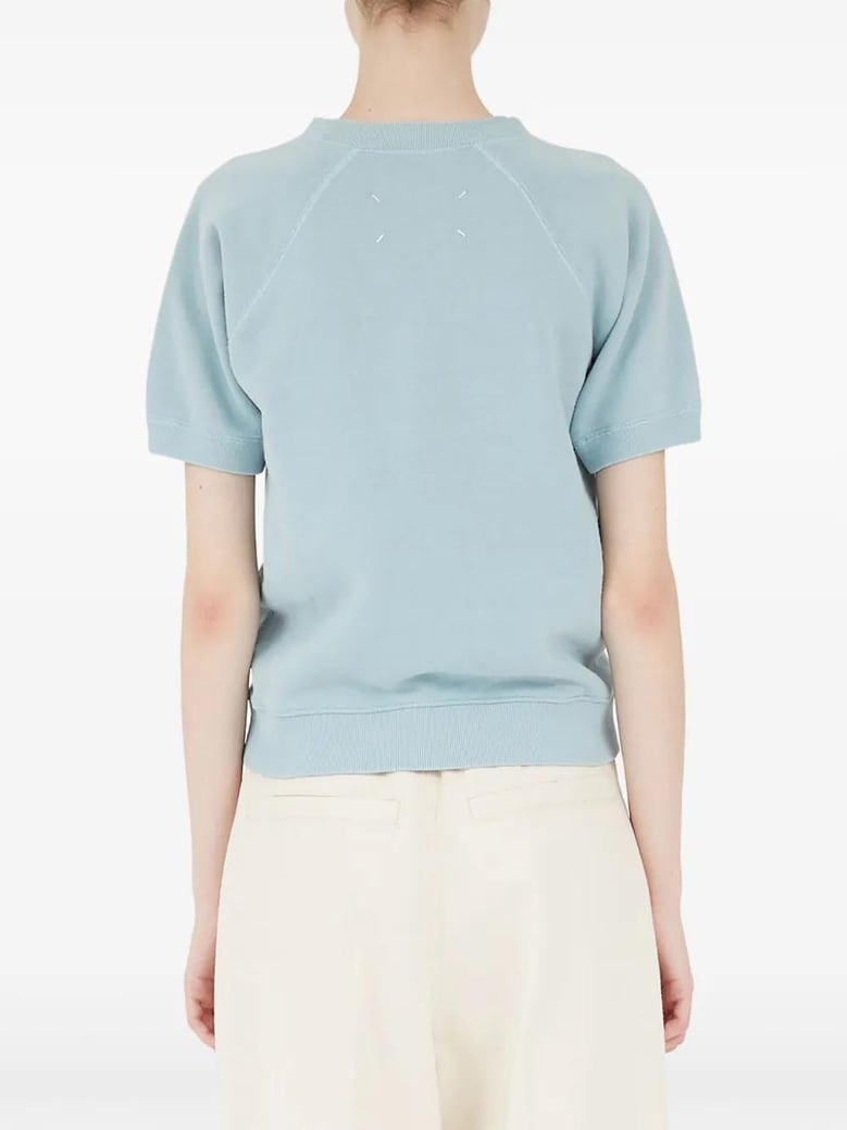 blue cotton clothing sweaters by Selfnex