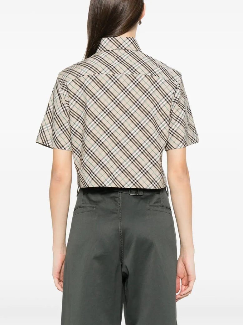 cropped shirt by Selfnex
