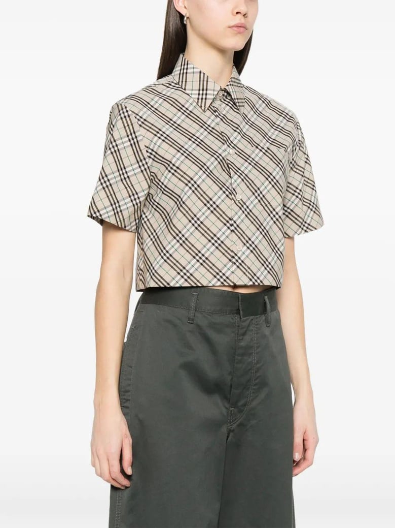 cropped shirt by Selfnex