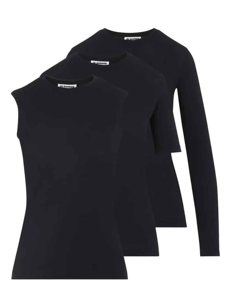 pack tres camisetas negro by Selfnex