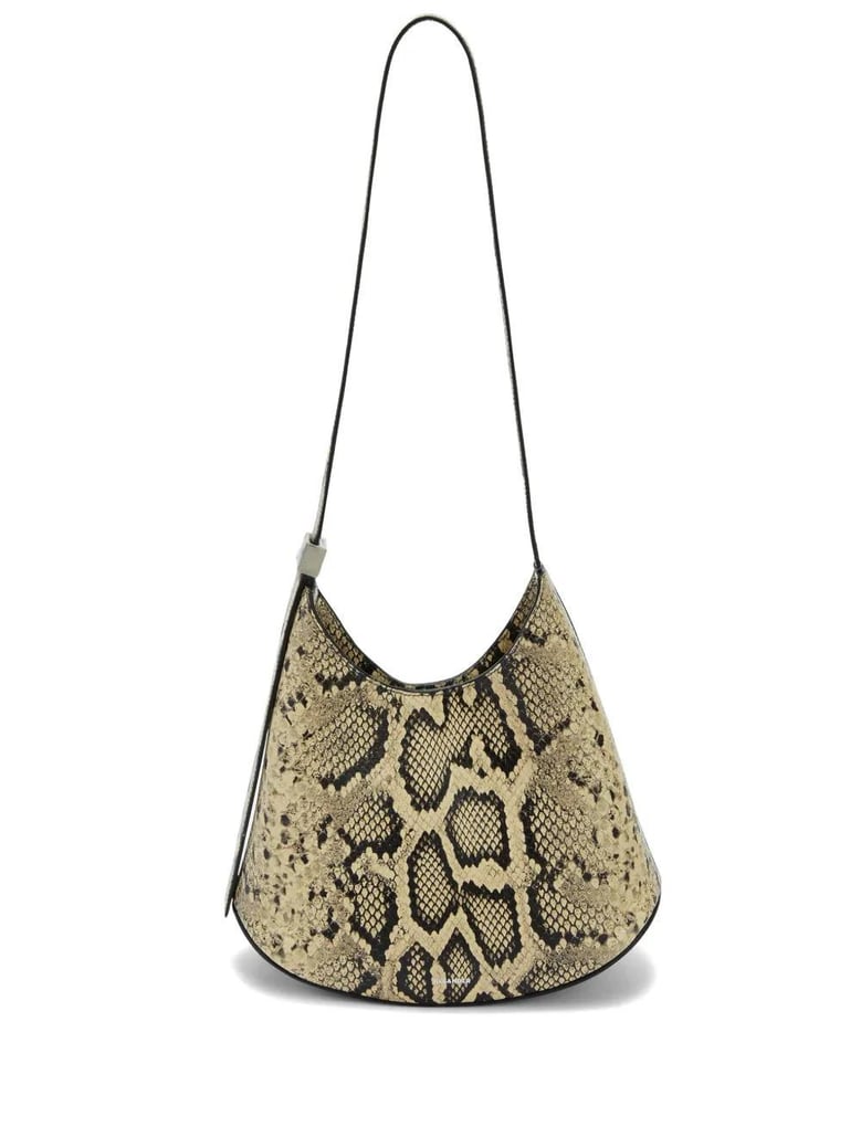 bolso bandolera print piton negro by Selfnex