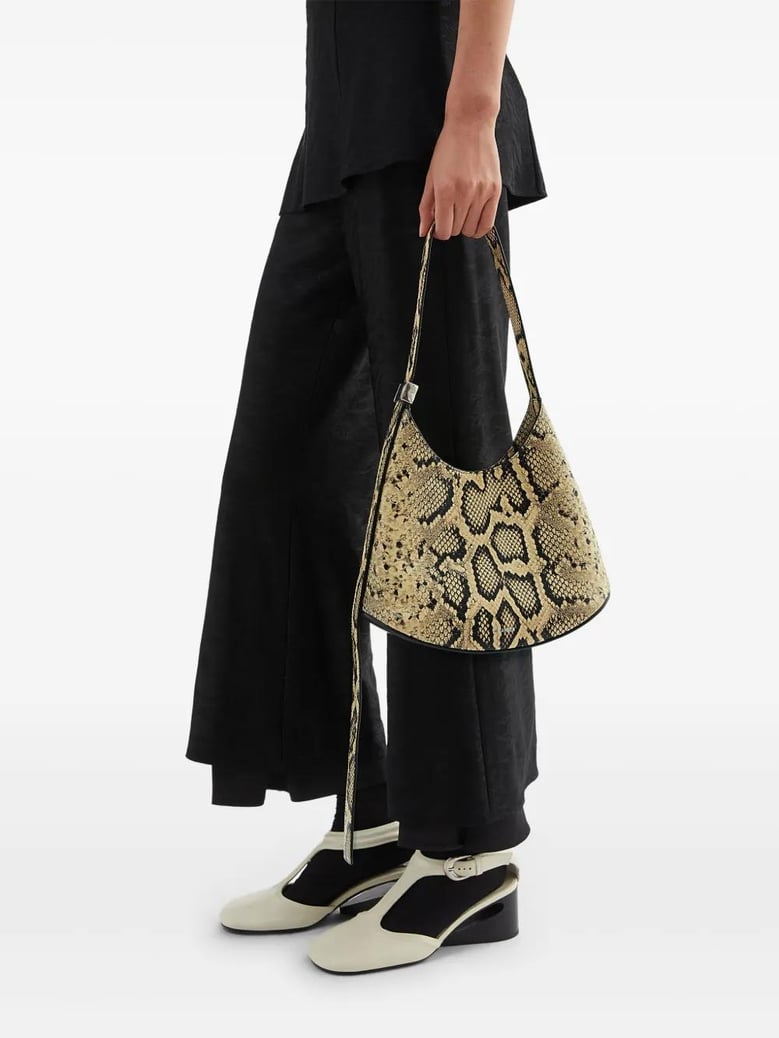 bolso bandolera print piton negro by Selfnex