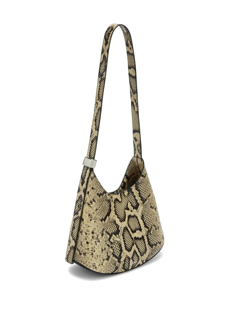 bolso bandolera print piton negro by Selfnex