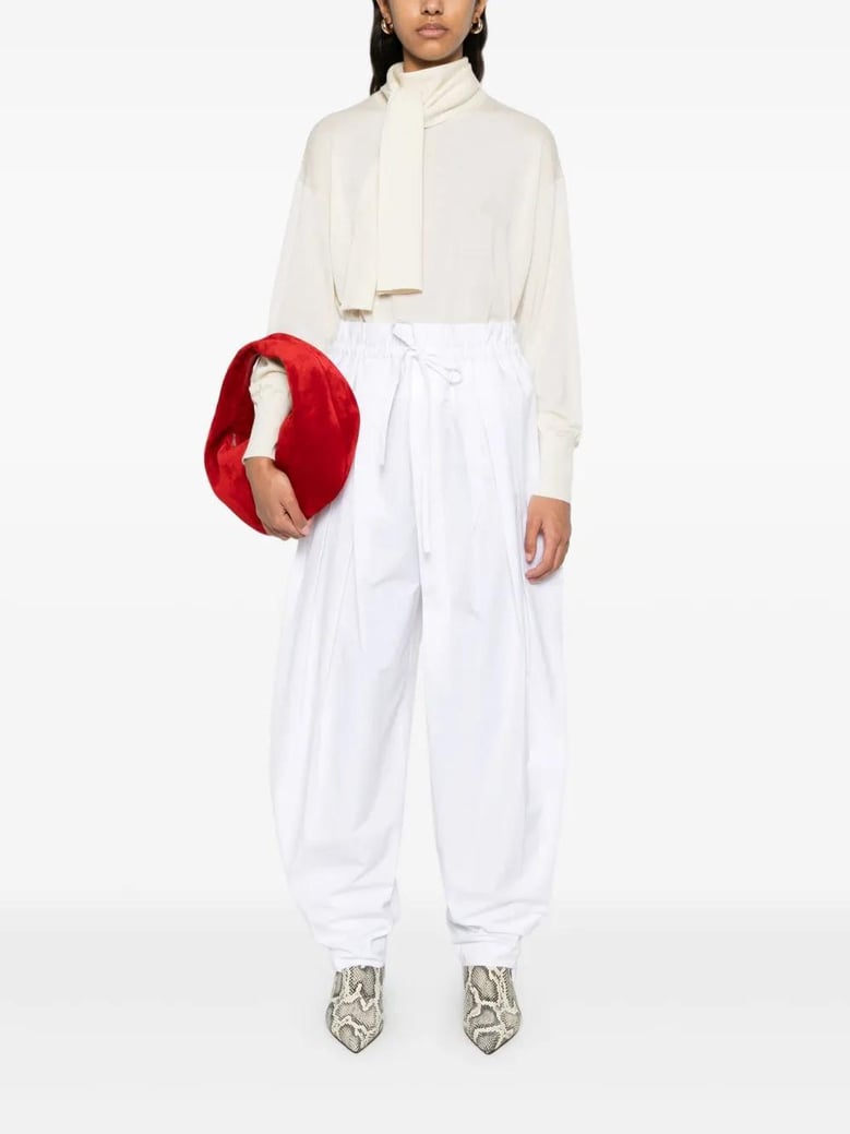 pantalon tablillas ajustables blanco by Selfnex