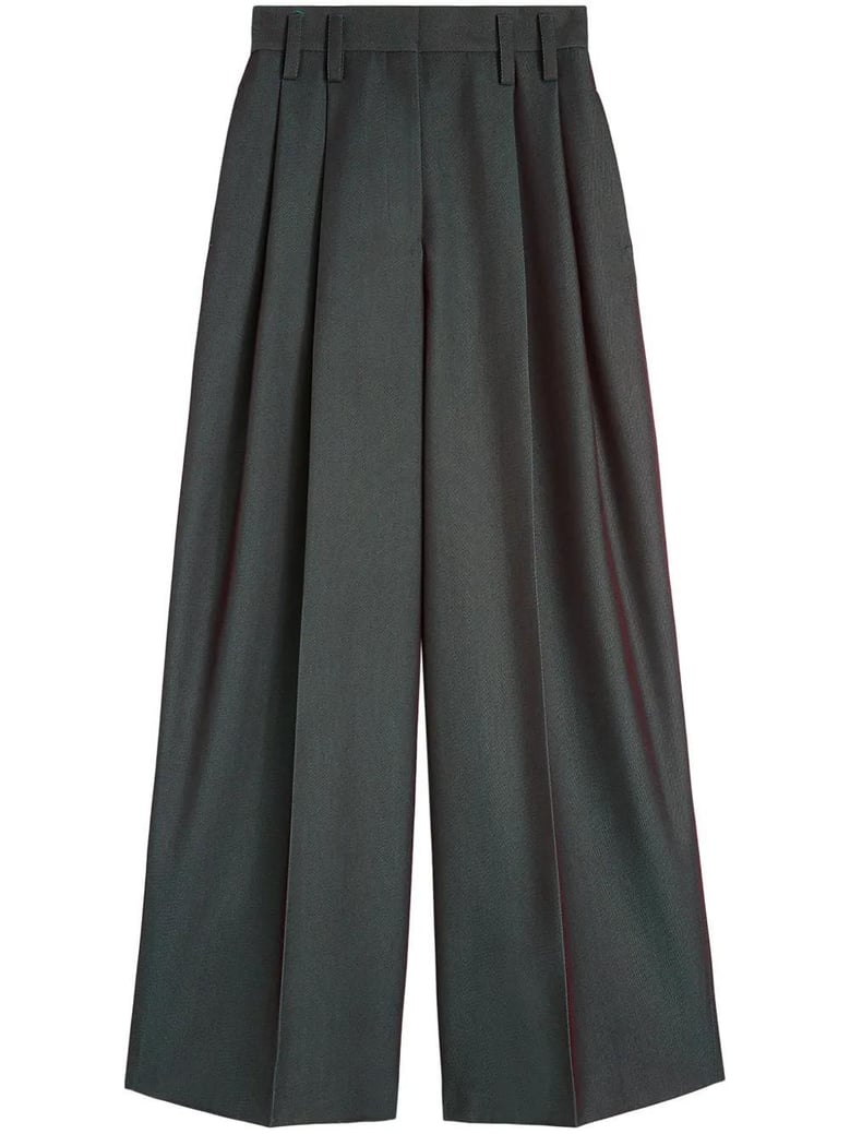pantalon pierna ancha verde by Selfnex