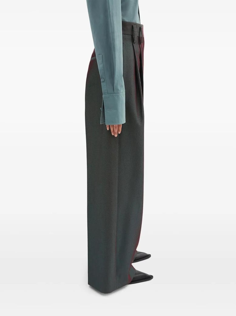 pantalon pierna ancha verde by Selfnex