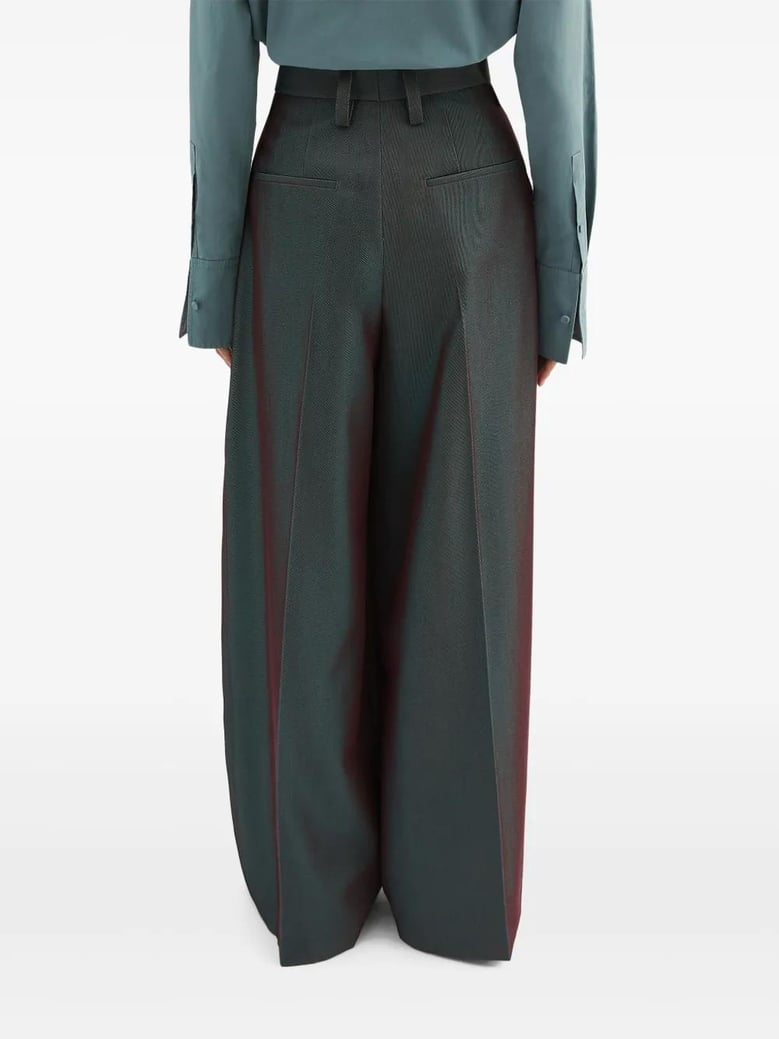 pantalon pierna ancha verde by Selfnex