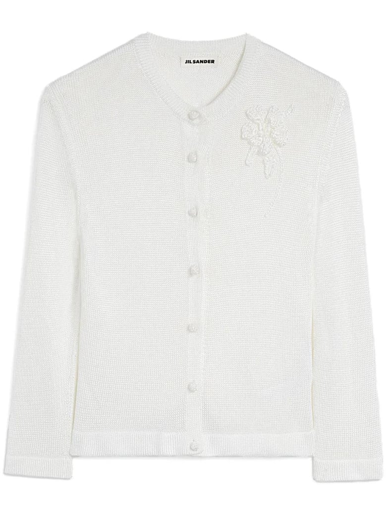 chaqueta punto flor crudo by Selfnex