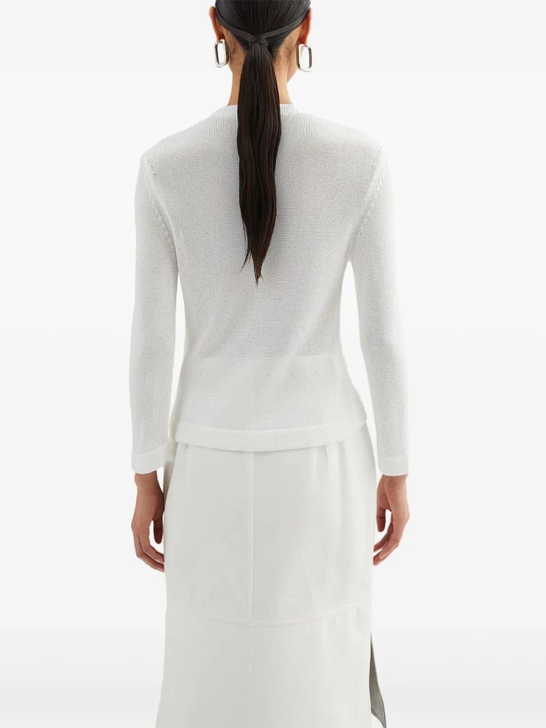 chaqueta punto flor crudo by Selfnex