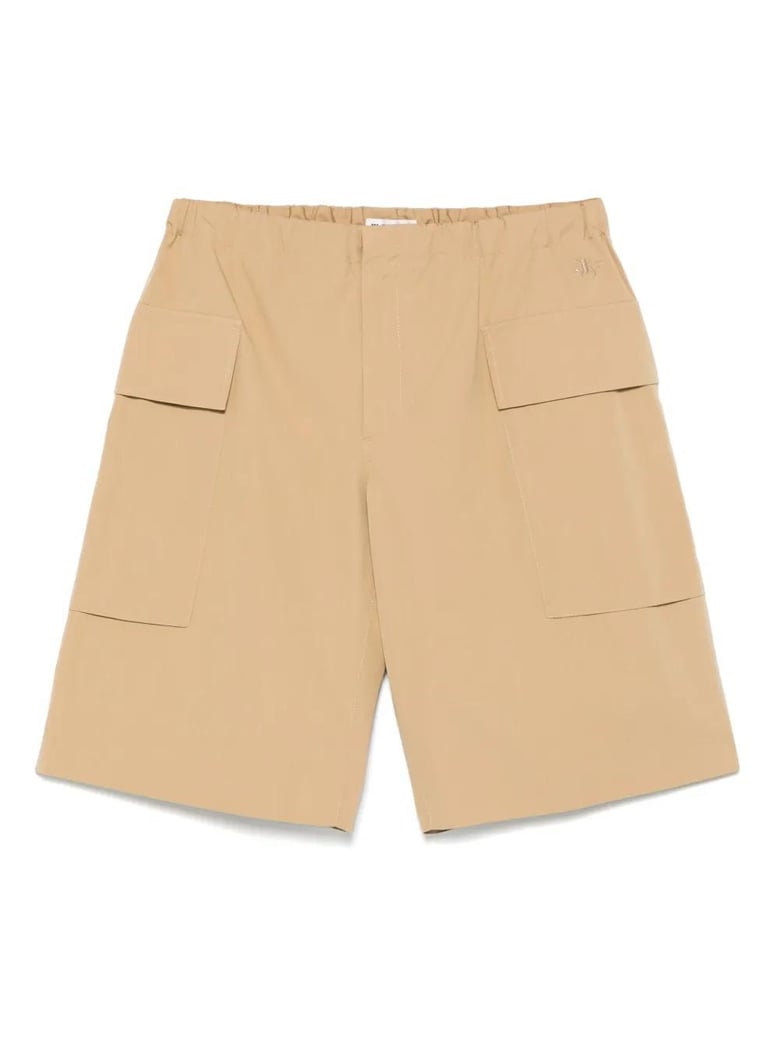 bermudas cintura elastica marron by Selfnex