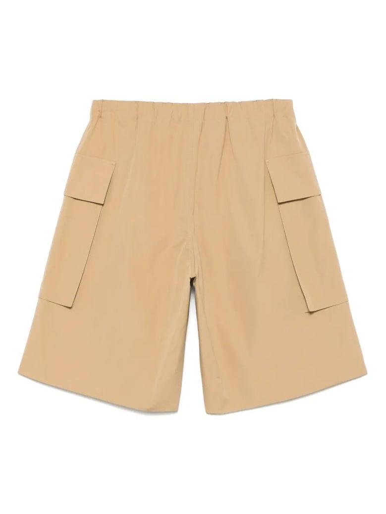 bermudas cintura elastica marron by Selfnex