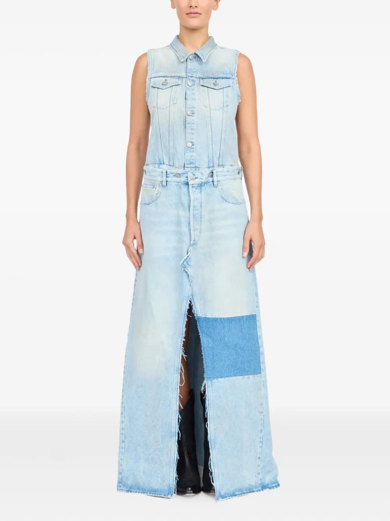 denim dress by Selfnex