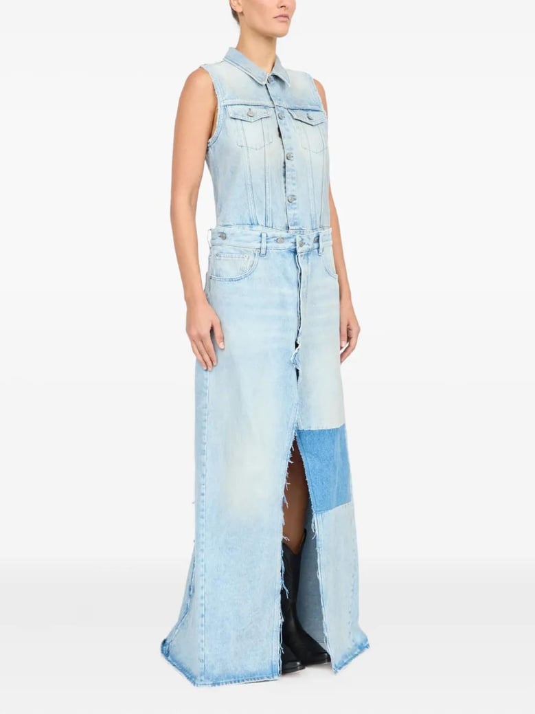 denim dress by Selfnex
