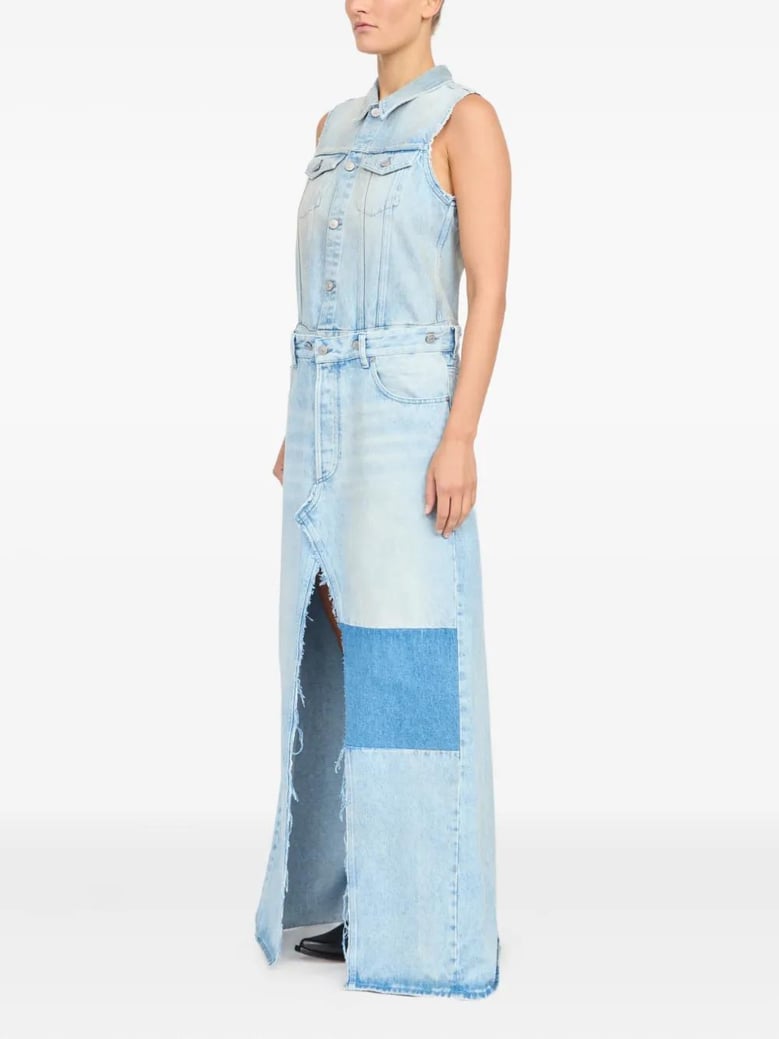 denim dress by Selfnex
