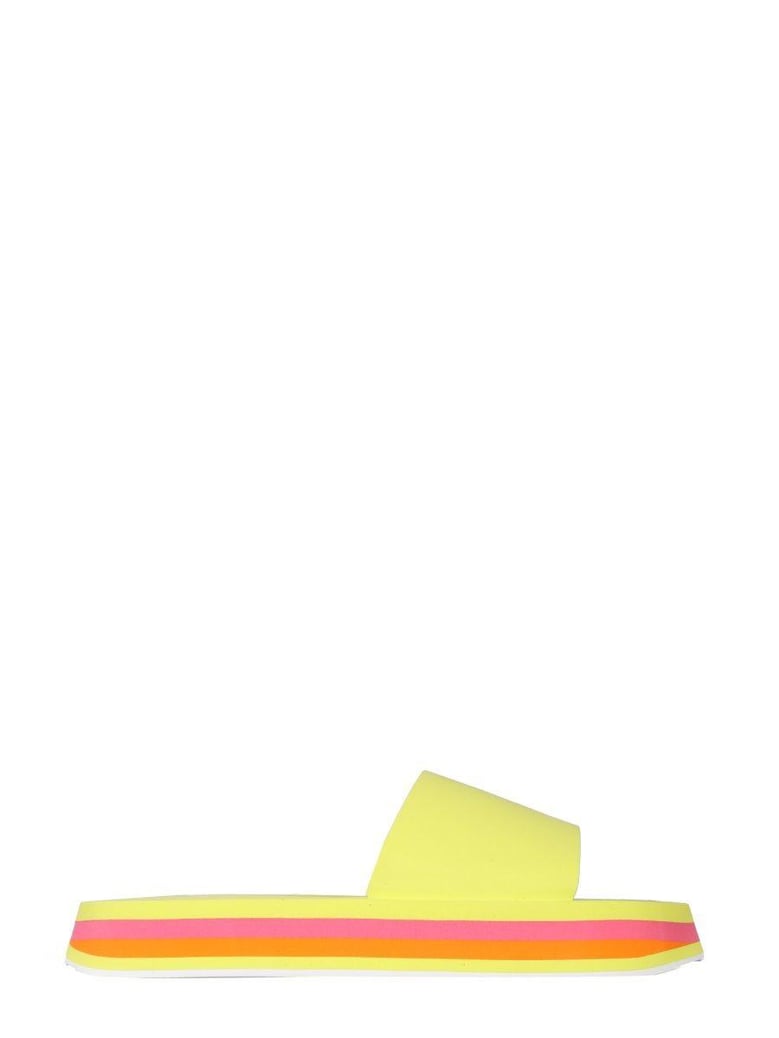 slide platform sandals by Selfnex