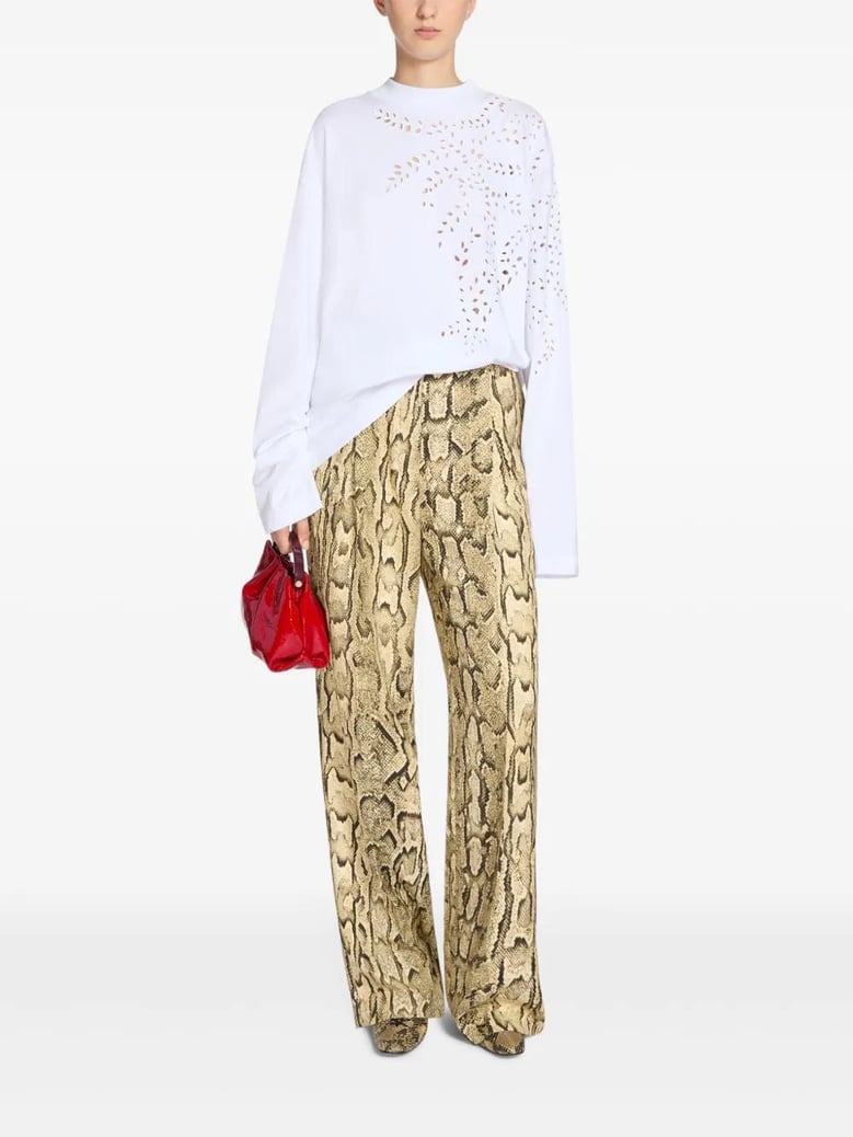 jacquard pants by Selfnex