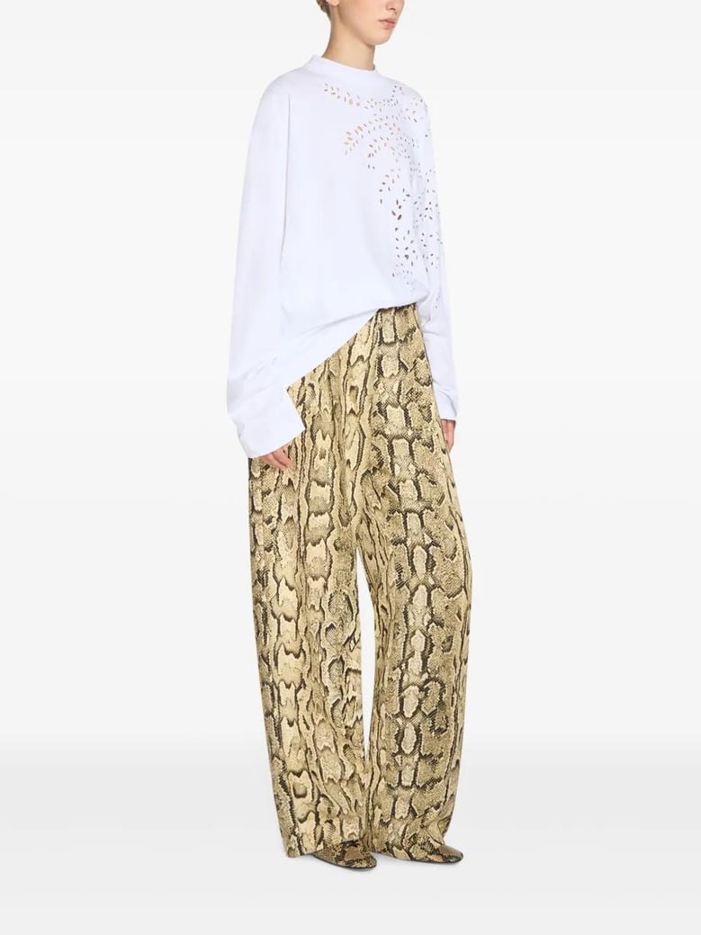 jacquard pants by Selfnex