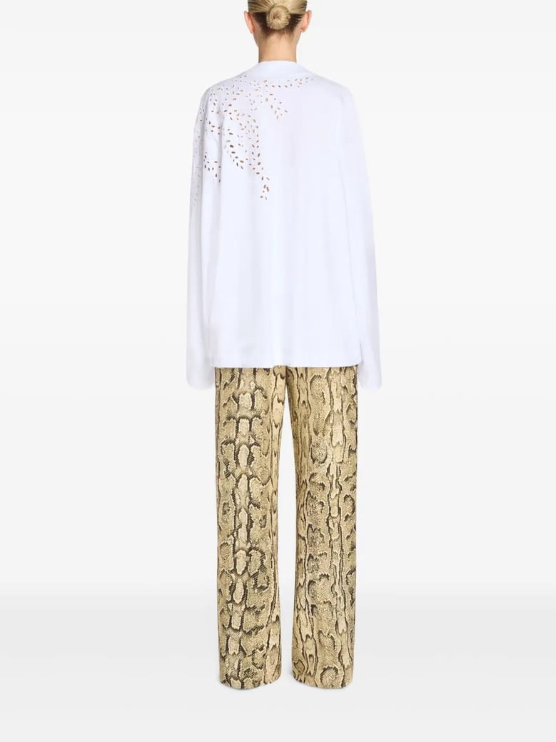 jacquard pants by Selfnex