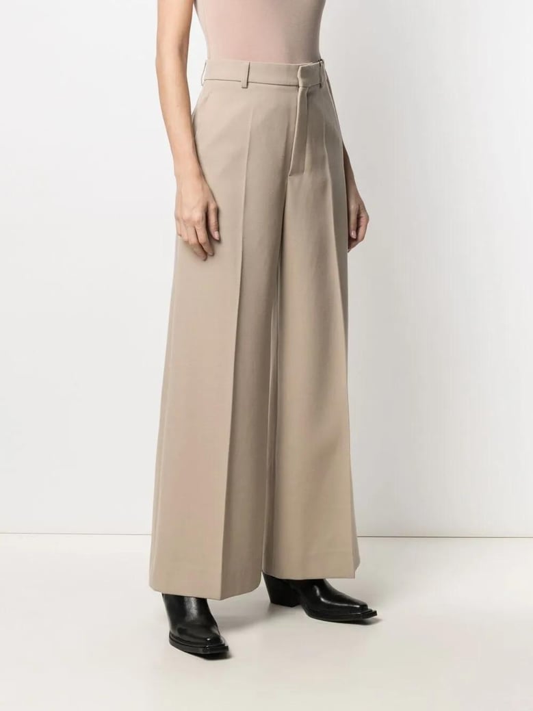 wide leg trousers by Selfnex